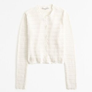 SOLD Abercrombie & Fitch Crochet Knit Cardigan